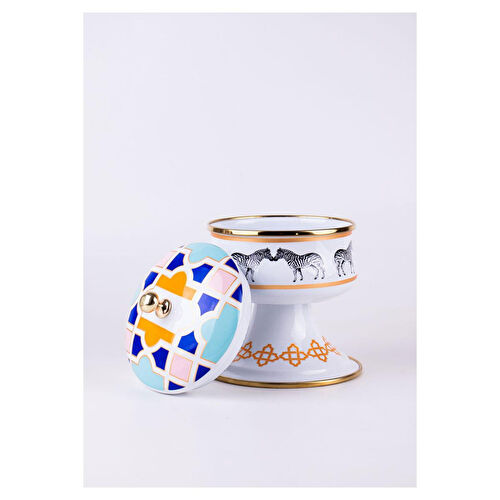 Emaylab Jaolu Zebra Desenli Şekerlik