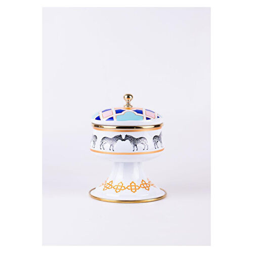 Emaylab Jaolu Zebra Desenli Şekerlik