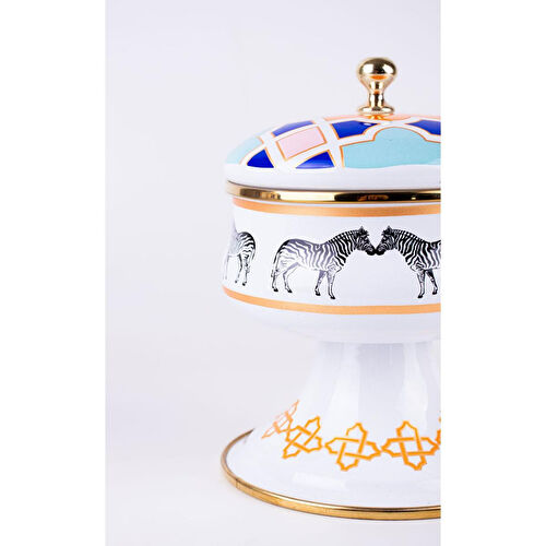 Emaylab Jaolu Zebra Desenli Şekerlik