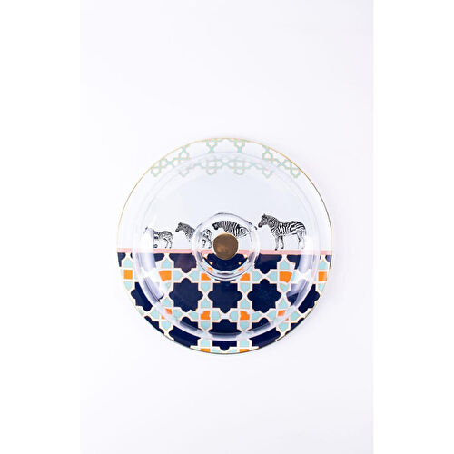 Emaylab Jaolu Cam Kek Fanusu & Pasta Tabağı (32 Cm) Emaylab Jaolu Cam Kek Fanusu & Pasta Tabağı (32 Cm)