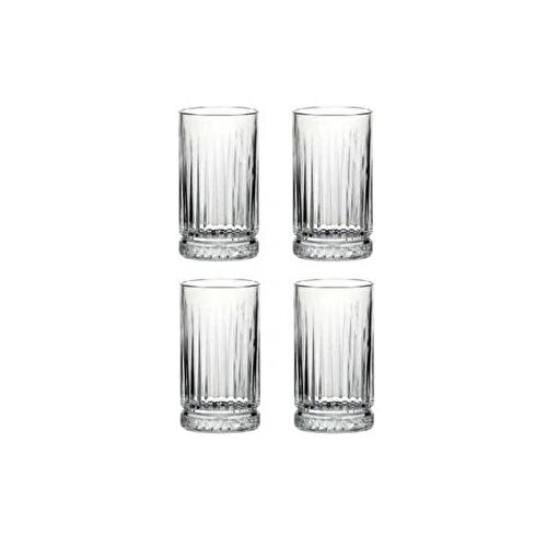 Paşabahçe 520445 Elysia Long Drink 4lü Su Meşrubat Bardağı 365 Cc