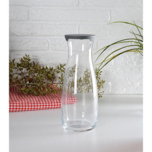 Paşabahçe 43813 Amphora Gri Kapaklı Karaf Sürahi 1000 Cc