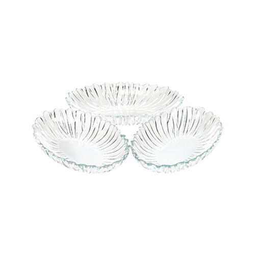 Paşabahçe Aurora 3'lü 15 Cm Servis Tabağı 10545