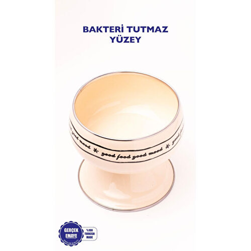 Emaylab Mood Emaye Meyvelik / Ayaklı Kase 14cm (orta Boy)