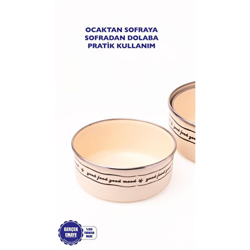 Emaylab Mood Vakum Kapaklı Saklama Kabı Seti (tüm Ocak Tiplerinde Kullanılabilir)