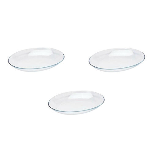 Paşabahçe Invitation Mini Oval Kayık Tabak 3lü 10356