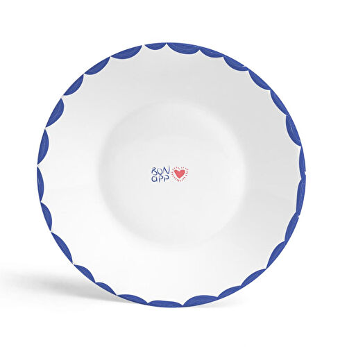 Fern&Co Bon App Collection Yemek Tabağı Blue