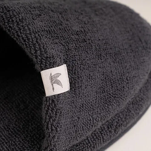 Penelope %100 Pamuk Havlu Terlik 40-41 Antrasit - Noa Serisi