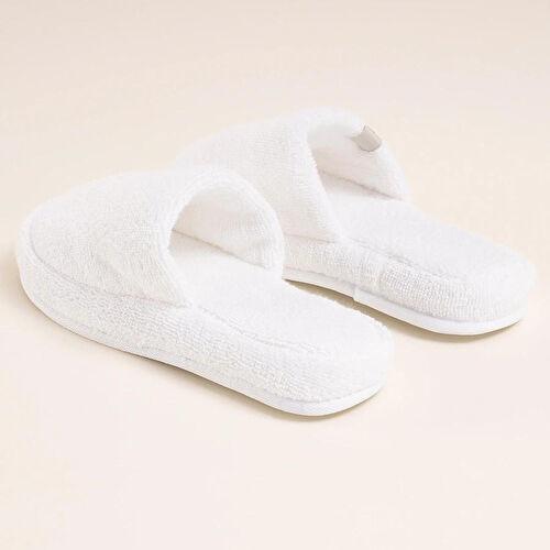 Penelope %100 Pamuk Havlu Terlik 36-37 Beyaz - Noa Serisi