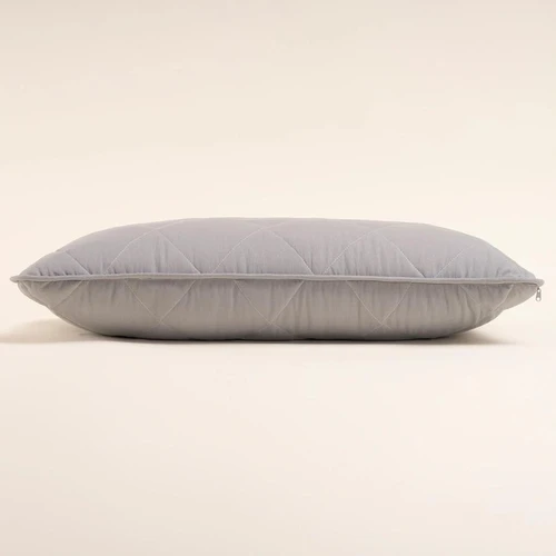Penelope Microfiber Kumaş Tek Kişilik Gri Yastık Yorgan Seti - Colors In Comfort