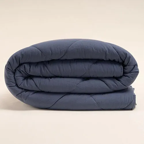 Penelope Microfiber Kumaş Tek Kişilik Denim Yastık Yorgan Seti - Colors In Comfort Penelope Microfiber Kumaş Tek Kişilik Denim Yastık Yorgan Seti - Colors In Comfort