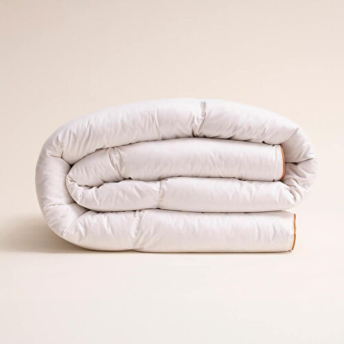 Penelope 8,5 Tog Nomite Lisanslı Tüy Geçirmez Kaz Tüyü Tek Kişilik Yorgan - Bronze Serisi