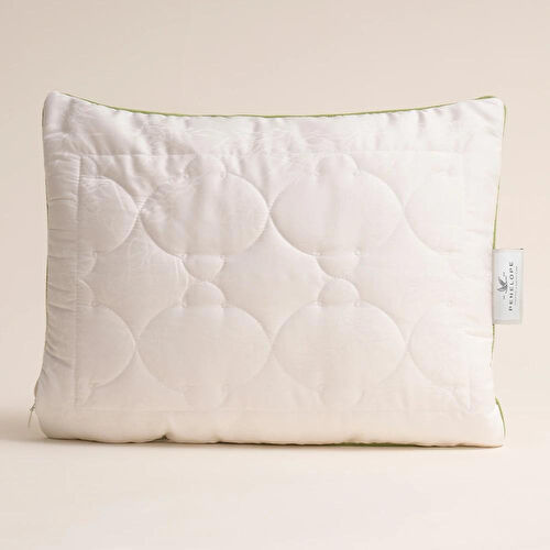 Penelope Bambu Pamuk Kumaş Sırt Üstü Yatış Yastığı - Bamboo Serisi