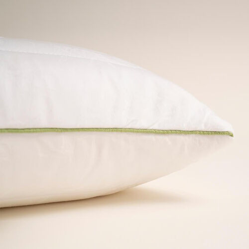 Penelope Bambu Pamuk Kumaş Sırt Üstü Yatış Yastığı - Bamboo Serisi