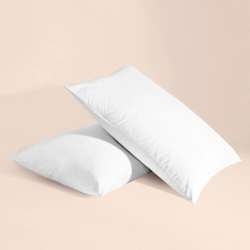 Penelope %100 Pamuk Percale 2'li Yastık Kılıfı Beyaz - Pure Serisi
