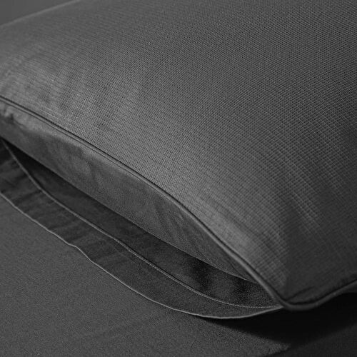 Penelope %100 Pamuk Percale Nevresim Seti 260x240 Cm Antrasit - Pure Serisi