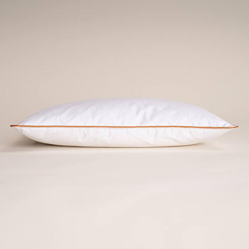 Penelope %100 Kaz Tüyü Dolgulu Bebek Yastık 35x45 Cm- Bronze Serisi