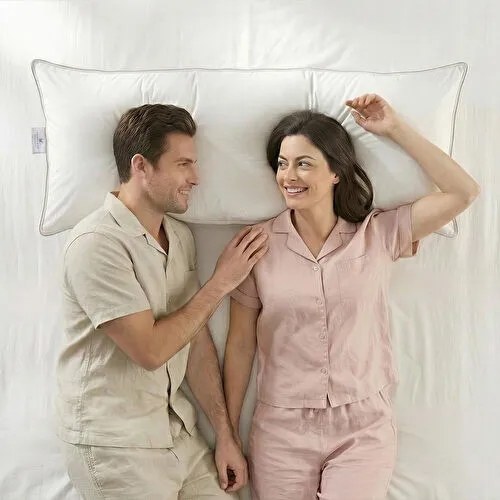 Penelope %100 Kaz Tüyü Dolgulu Yastık 50x140 Cm - Alliance Serisi