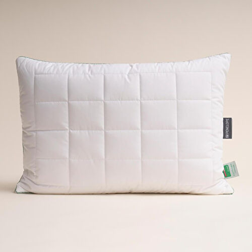 Penelope Anti-mayt %100 Pamuk Kumaş Boncuk Elyaf Dolgulu Yastık - Thermoclean Serisi