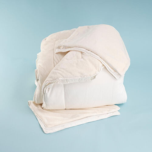 Othello Elegante Dormio Trio Yastık Kılıfı&yorgan Krem 155x215cm