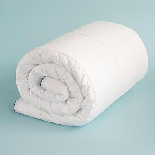 Othello Amelia Mavi Biyeli Pamuk Kumaş Yorgan 155x215 Cm