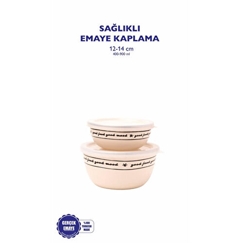 Emaylab Mood 12-14 Cm Kase Seti (ocaklarda Kullanılabilir/yemek Taşımak İçin Uygun)