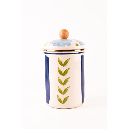 Emaylab Bloom Emaye Kapsül Kavanozu / Çok Amaçlı Kavanoz 17 Cm