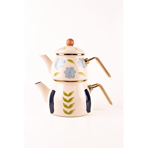 Emaylab Bloom Emaye Çaydanlık