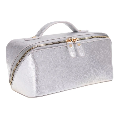 Bloominbag Ella Terra Silver Deri Makyaj Çantası