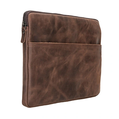 Bloominbag Torino Dark Brown Super Slim 16inç Laptop / Macbook Kılıf