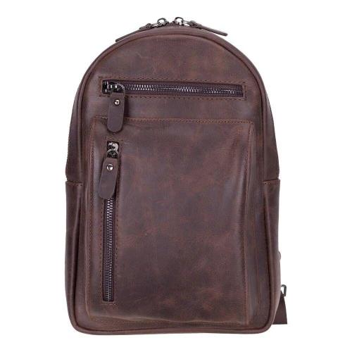 Bloominbag Blake Deri Çapraz Unisex Sırt Çantası