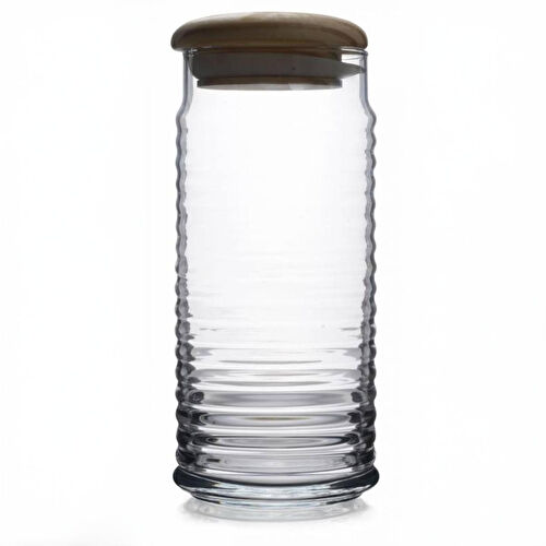 Paşabahçe Babylon 1500 Cc Ahşap Kapaklı Kavanoz 43183