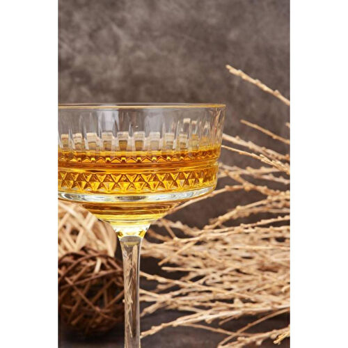 Paşabahçe 440436 Elysia Ayaklı 260cc Şampanya Kadehi 4 Adet