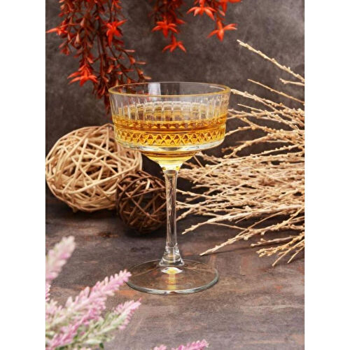 Paşabahçe 440436 Elysia Ayaklı 260cc Şampanya Kadehi 4 Adet