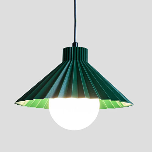 Soli Workshop Swan Sarkıt Aydınlatma - Yeşil