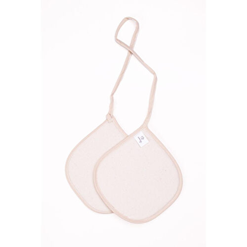 Emaylab Mindy Pileli Vintage Mutfak Önlüğü Ve Tutmaç Seti (ayarlamali Askili)