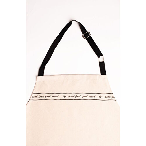 Emaylab Mood Desenli Mutfak Önlüğü Ve Tutmaç Seti (kendinden Havlulu-ayarlamalı Askılı)