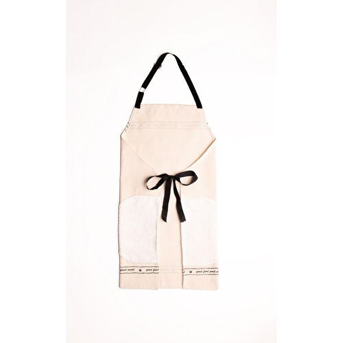 Emaylab Mood Desenli Mutfak Önlüğü Ve Tutmaç Seti (kendinden Havlulu-ayarlamalı Askılı)