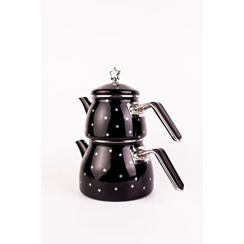 Emaylab Star Emaye Yıldız Desenli Çaydanlık