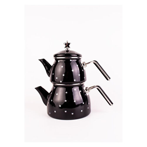 Emaylab Star Emaye Yıldız Desenli Çaydanlık