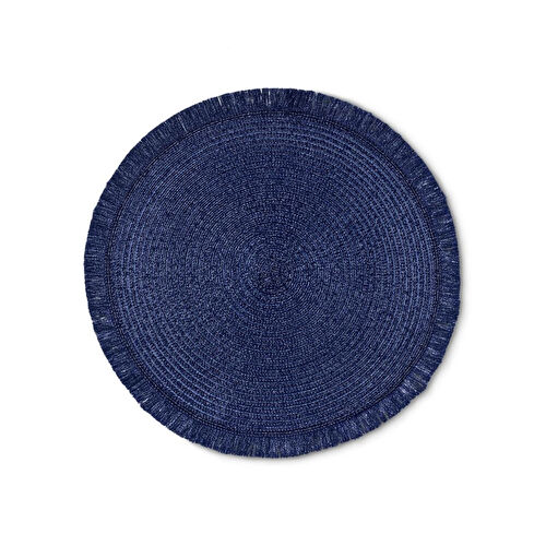 Tchibo 4 Adet Yuvarlak Amerikan Servis, Lacivert