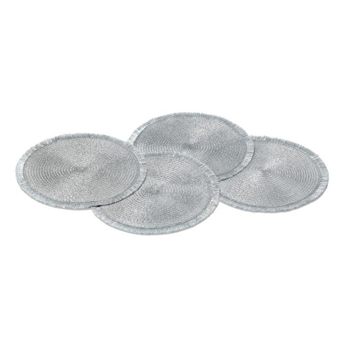 Tchibo Amerikan Servis Yuvarlak, Gümüş, 4 Adet