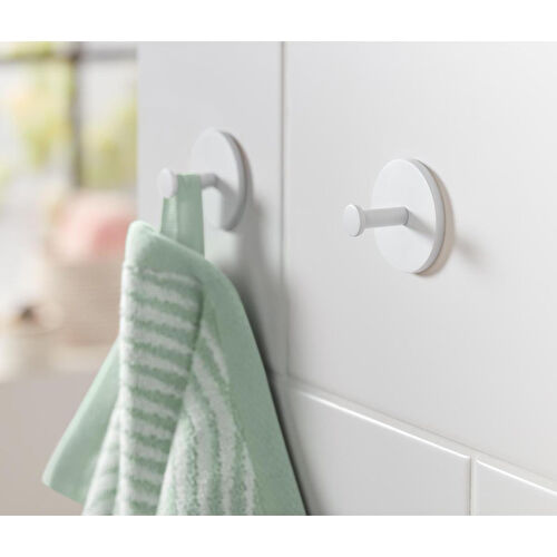 Tchibo Kancalı Askı, 2 Adet, Beyaz