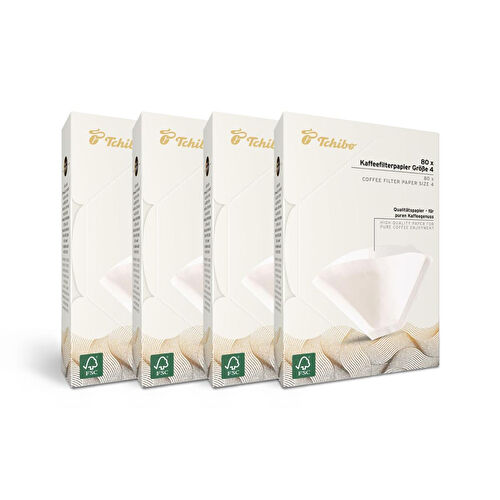 Tchibo 4 X 80 Adet Filtre Kahve Kağıdı