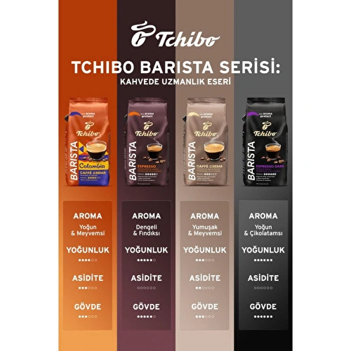 Tchibo Barista Caffè Crema Çekirdek Kahve 1000 G Tchibo Barista Caffè Crema Çekirdek Kahve 1000 G