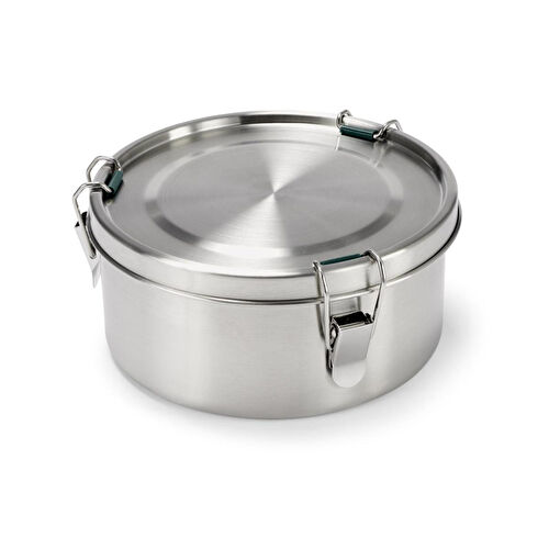 Tchibo Sefertası, Paslanmaz Çelik, Yuvarlak