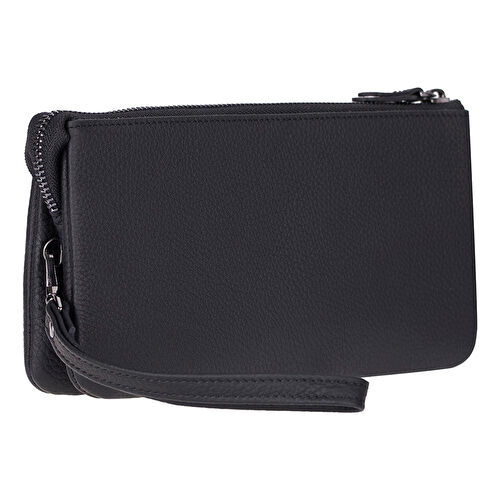 Bloominbag Majeste Black Elegance Curated Deri Clutch Bag