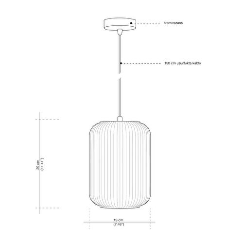 Soli Workshop Helios Uzun Sarkıt Aydınlatma