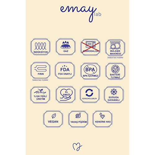 Emaylab Star Emaye Şekerlik