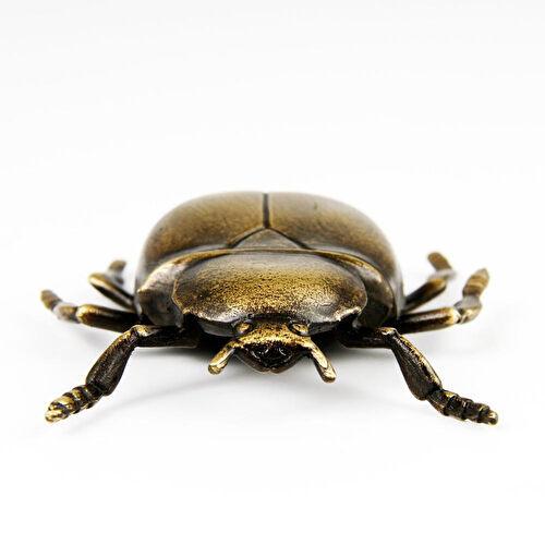 Coho Objet Coho Brazen Pirinç Döküm Dekoratif Tılsım Böceği Heykeli